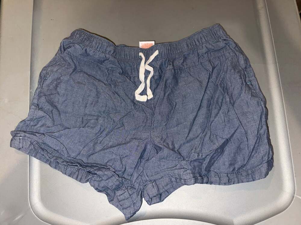 Wonder Nation Pull-On Shorts Size L/G (10-12) Blue Drawstring